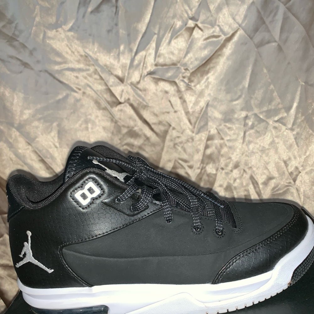 Black and white Jordan’s